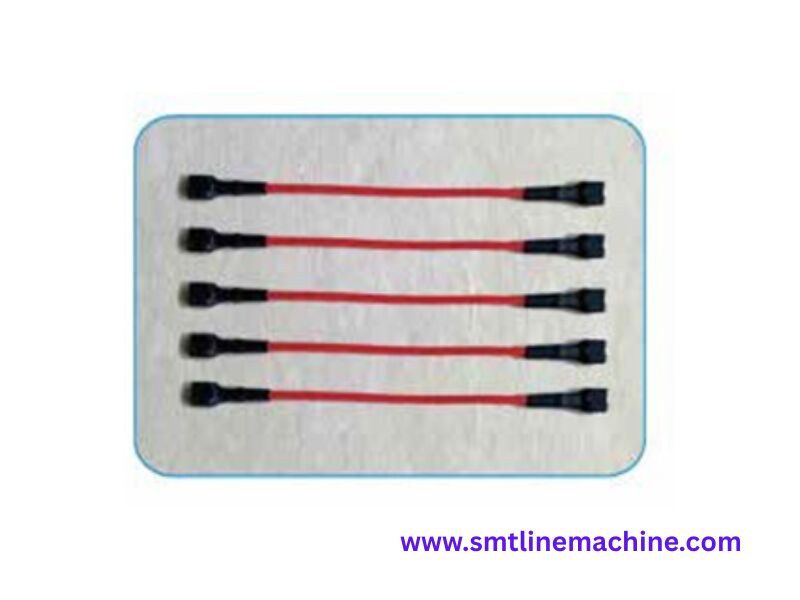 SA-8050B Fully automatic double head crimping heat shrink tubing machine